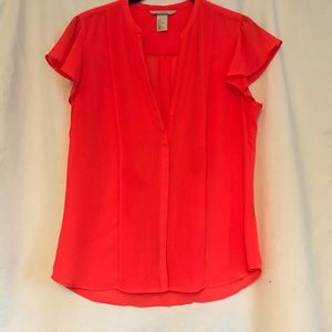 Pleated Front Blouse